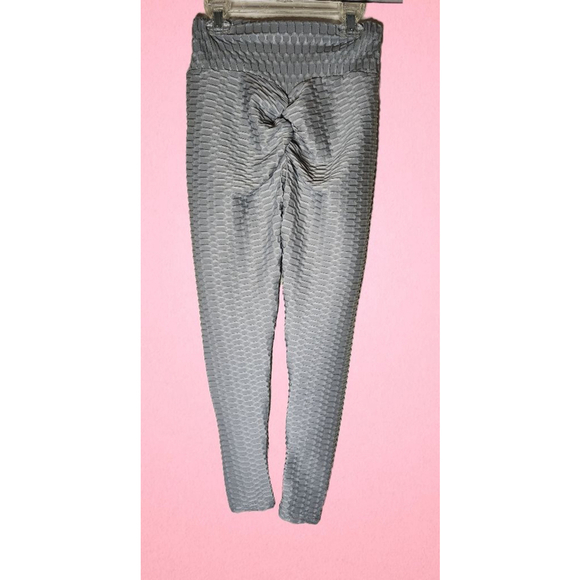 Gray Booty Enhancing Leggings- Small - Picture 3 of 4